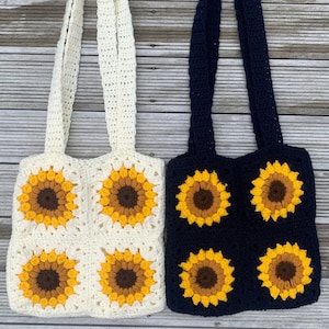 Sunflower Tote Bag PATTERN