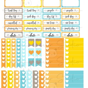 Honey Bee Spring Printable Weekly Kit for Classic Happy Planner - Etsy