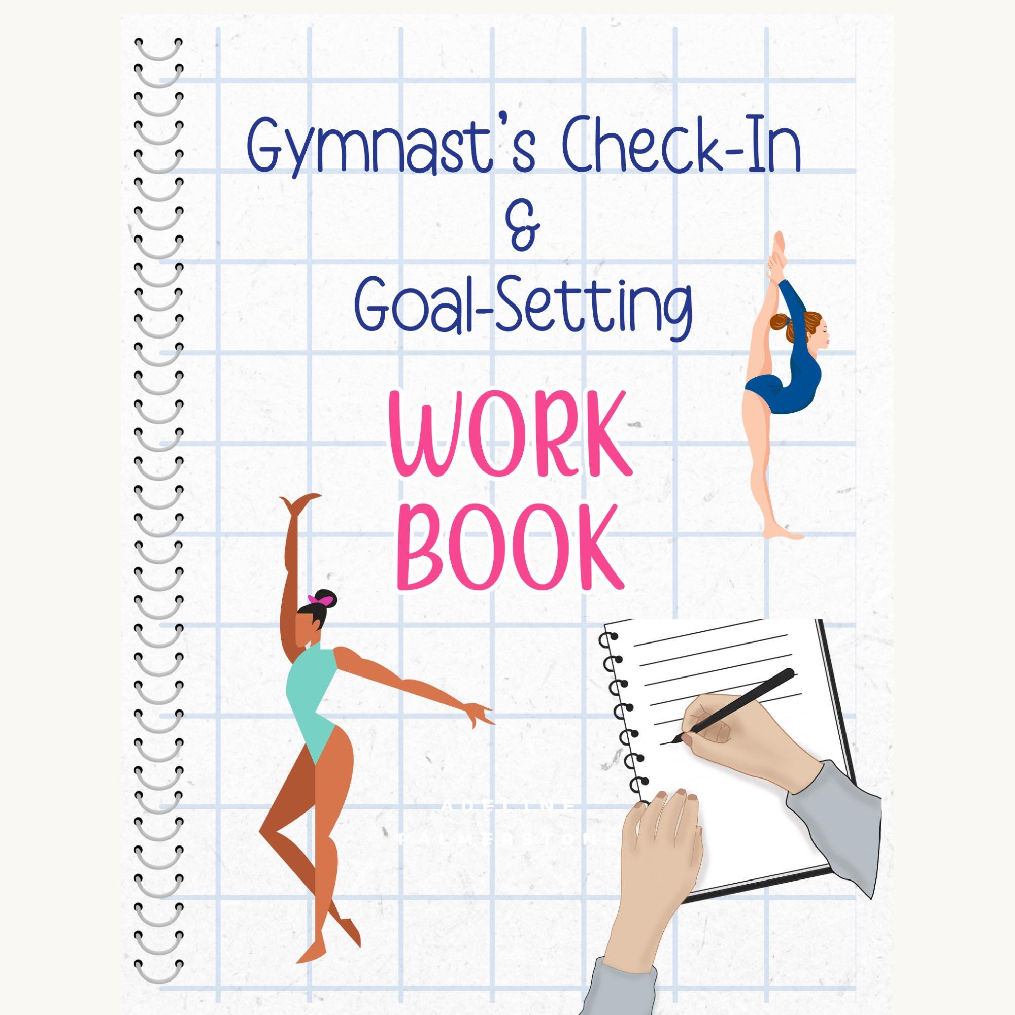 Gymnastics Goal-setting, Gymnastics Mindset, Gymnastics Tracker, Gymnastics Printable, Goal-setting, Gymnastics Journal, Mindset Workbook
