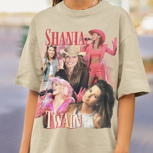 Shania Twain Vintage Shirt Bootleg Rap 90s Style Vintage - Etsy