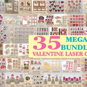 Bundle 61+ Heather Roberts Art Bundle, Valentines svg Bundle, Valentine&#39;s Day Designs, Cut Files Cricut, Silhouette