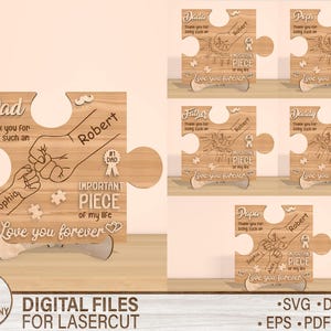 Plaque personnalisée en bois pour papa et enfant, papa cutfile, cadeau coup de poing avec noms d'enfants, cadeau personnalisé fête des pères 2025 pour lui