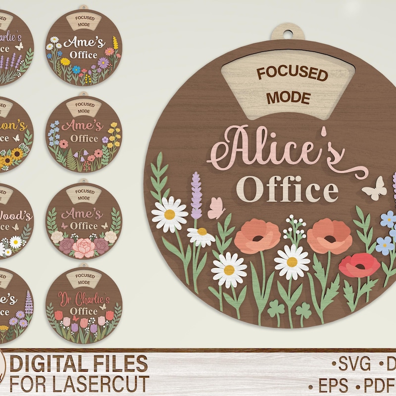 Focus Working Sign Focused Work Signs - Etsy