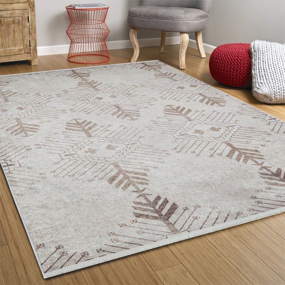 Alfombra pequeña Boho 2x3, alfombras Kilim lavables, alfombras