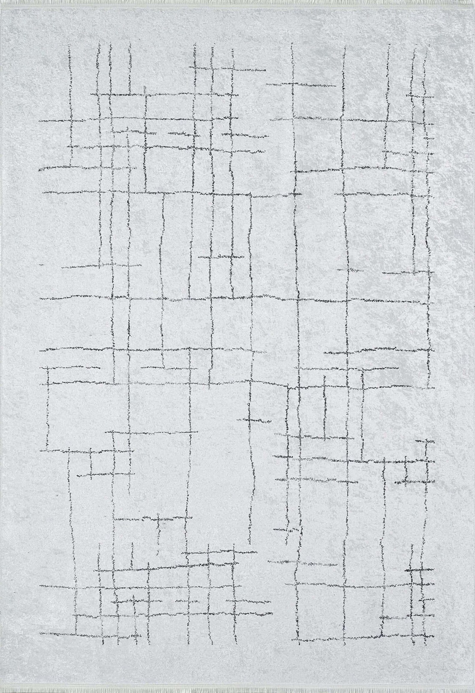 White Designer Area Rug Decorative Geometric Farmhouse Home Etsy