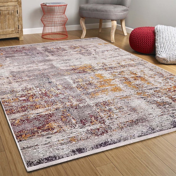 RUGS AREA RUGS 5x7 AREA RUG CARPETS MODERN LARGE BEDROOM BEIGE