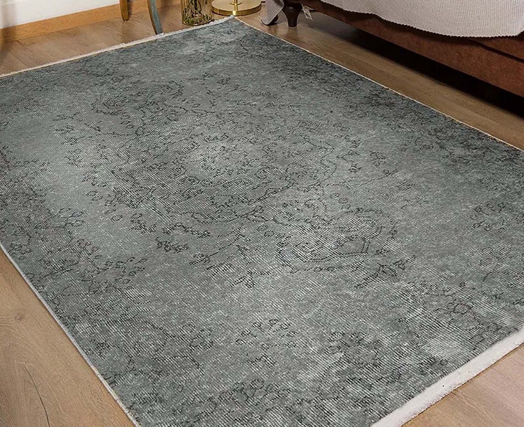 Gray Turkish Area Rug Grey Oriental 8x10 6x9 5x8 5x7 Rugs - Etsy