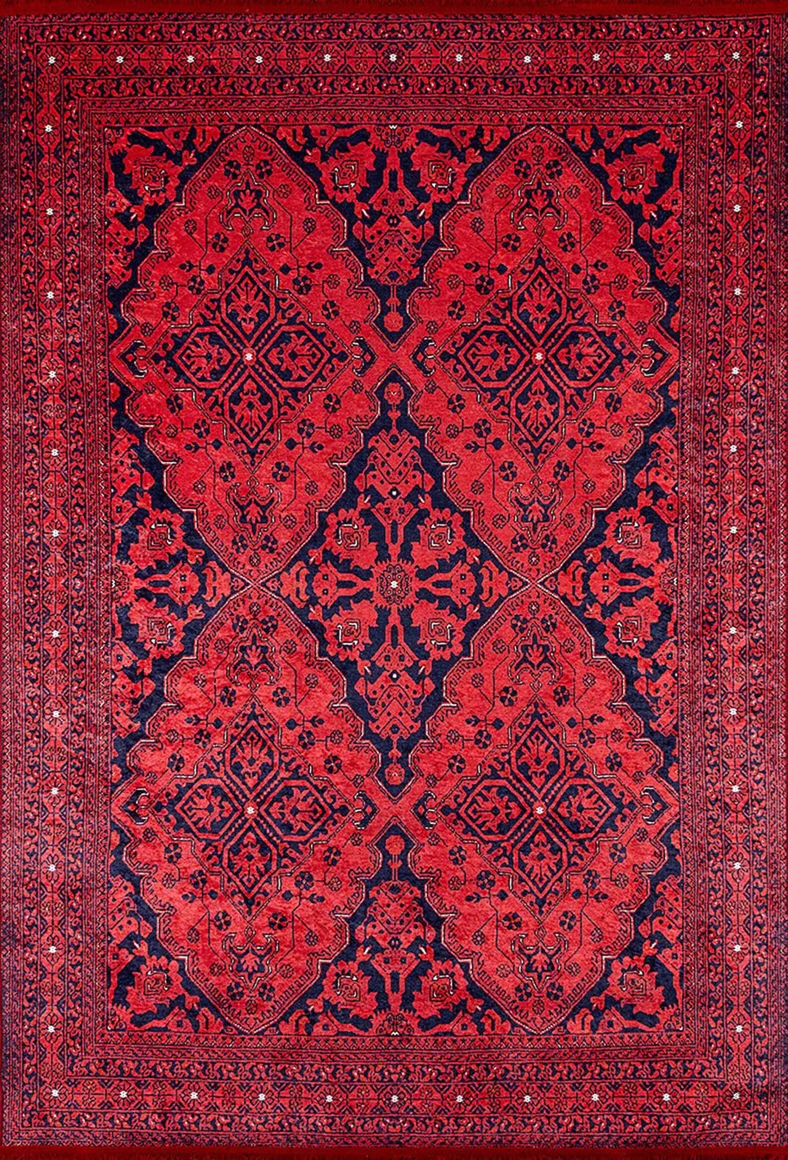 Red Afghan Rug Oversized Area Rugs 10x14 9x12 8x10 Oriental - Etsy