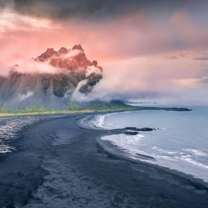 Fine Art Print Vestrahorn Iceland - Iceland Landscape Photograph - Iceland Wall Art