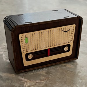 Miniature Handmade Radio, Traditional Miniature, Antiques, Ramadan Decoration, Arabic Decoration, Eid