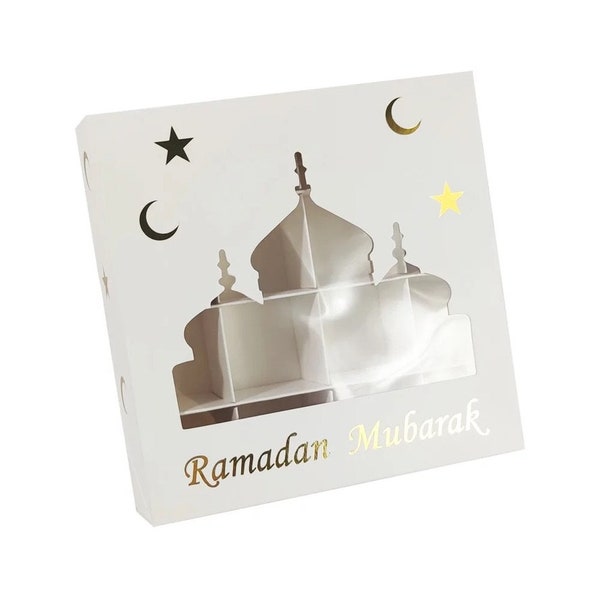 Set of 3 Ramadan/Eid Favor box, Ramadan Gift, Ramadan Decoration, Eid Aladha, Chocolate Box