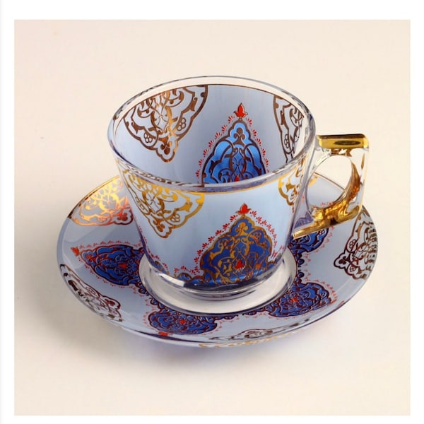 Arabic Tea Cup Set Etsy