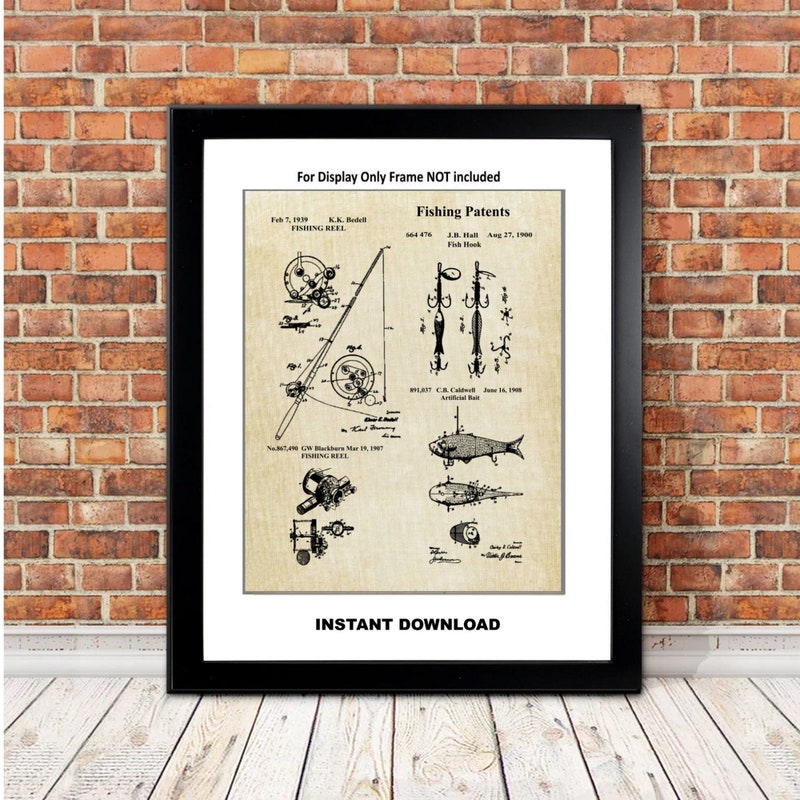 Fishing Art Print - Etsy
