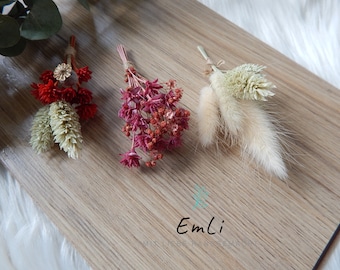 Mini Trockenblumenstrauß | Dekoration | Floristik | Boho | Mitbringsel | Geschenk | Kleinigkeit | natürlich