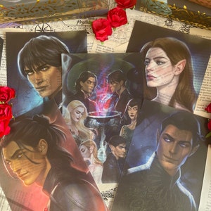 Overlays Portrait set | A Court of Thorns and Roses | ACOTAR  | OFFICIALLY LICENSED | Sarah J. Maas