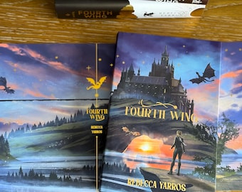 Fourth Wing  Dust Jacket | OFFICIALLY LICENSED | Rebecca Yarros