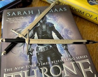 You Do Not Yield Opener Letter | OFFICIALLY LICENSED | Sarah J. Maas | Throne of Glass