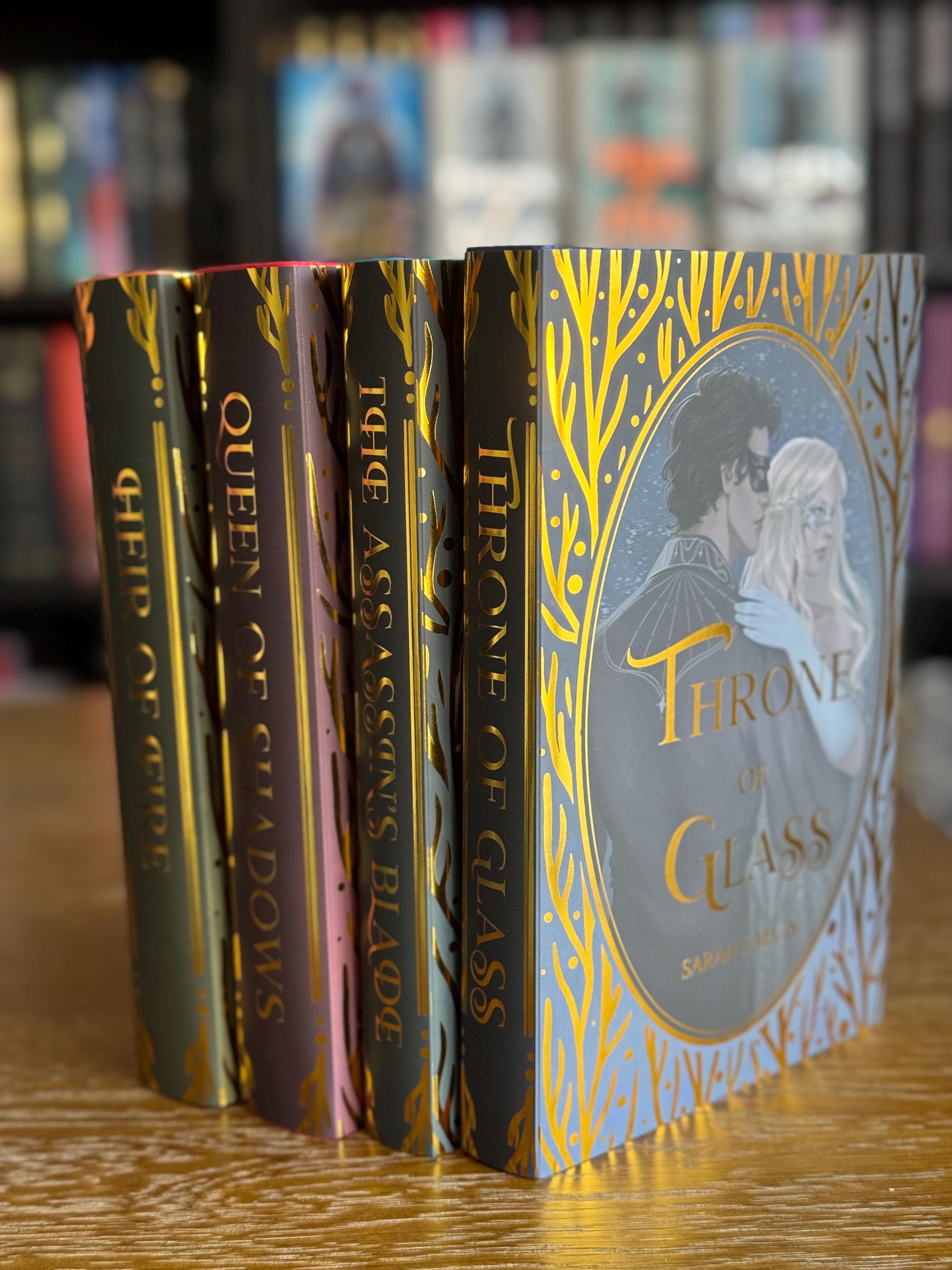 Throne of Glass Dust Jackets Set Part 1 | OFFICIALLY LICENSED | Sarah J. Maas  |