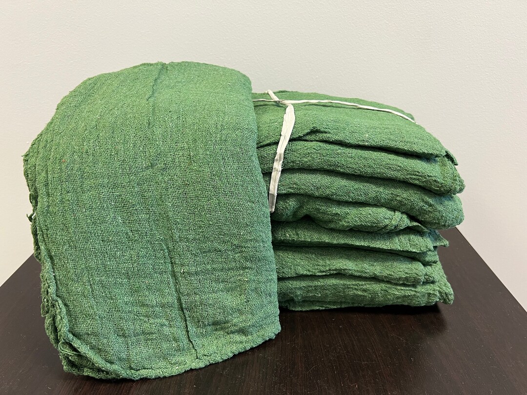 Green Window Rags 500 Pieces New Green Industrial Commercial Shop Rags Towels - Etsy