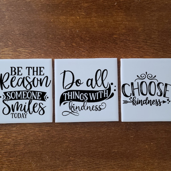 Ceramic Tile Quotes Etsy