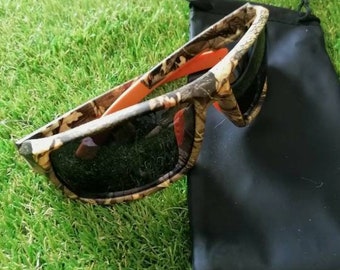 Camo polarised sunglasses realtree style polarized camouflage fishing hunting 