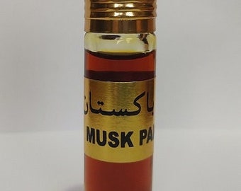 Musk Pakistan 6 ml Black Musk Roll-on Arab Body Perfume Premium Quality 100% Handmade