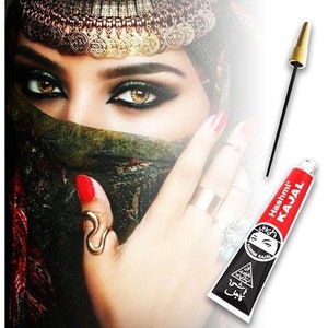 Kajal Paste Eyeliner 100% Natural Herbal Arabic Black Eyeliner Eye Shadow