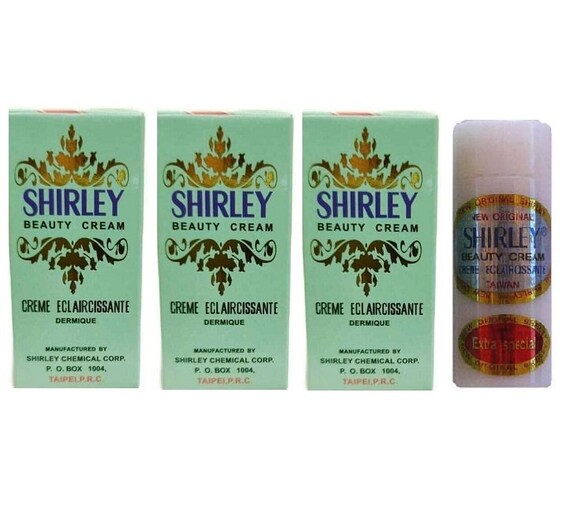 Shirley Cream 10 G X 3 Antiaging Bleaching Depigmenting Acne Etsy