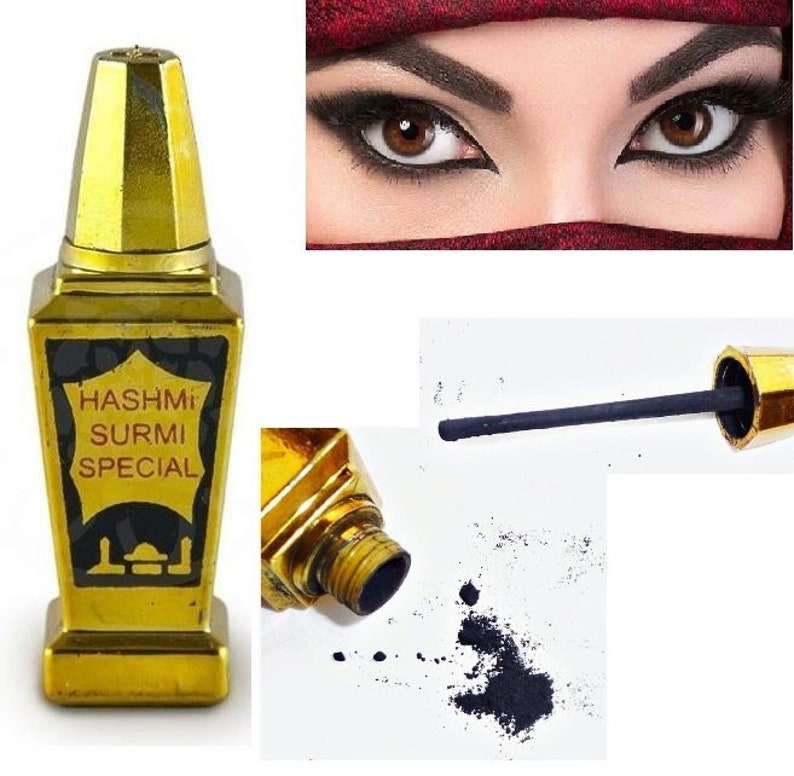 Eyeliner-Puder, 100 % natürliches pflanzliches schwarzes Pigment, extra schwarzer Eyeliner Bild 1