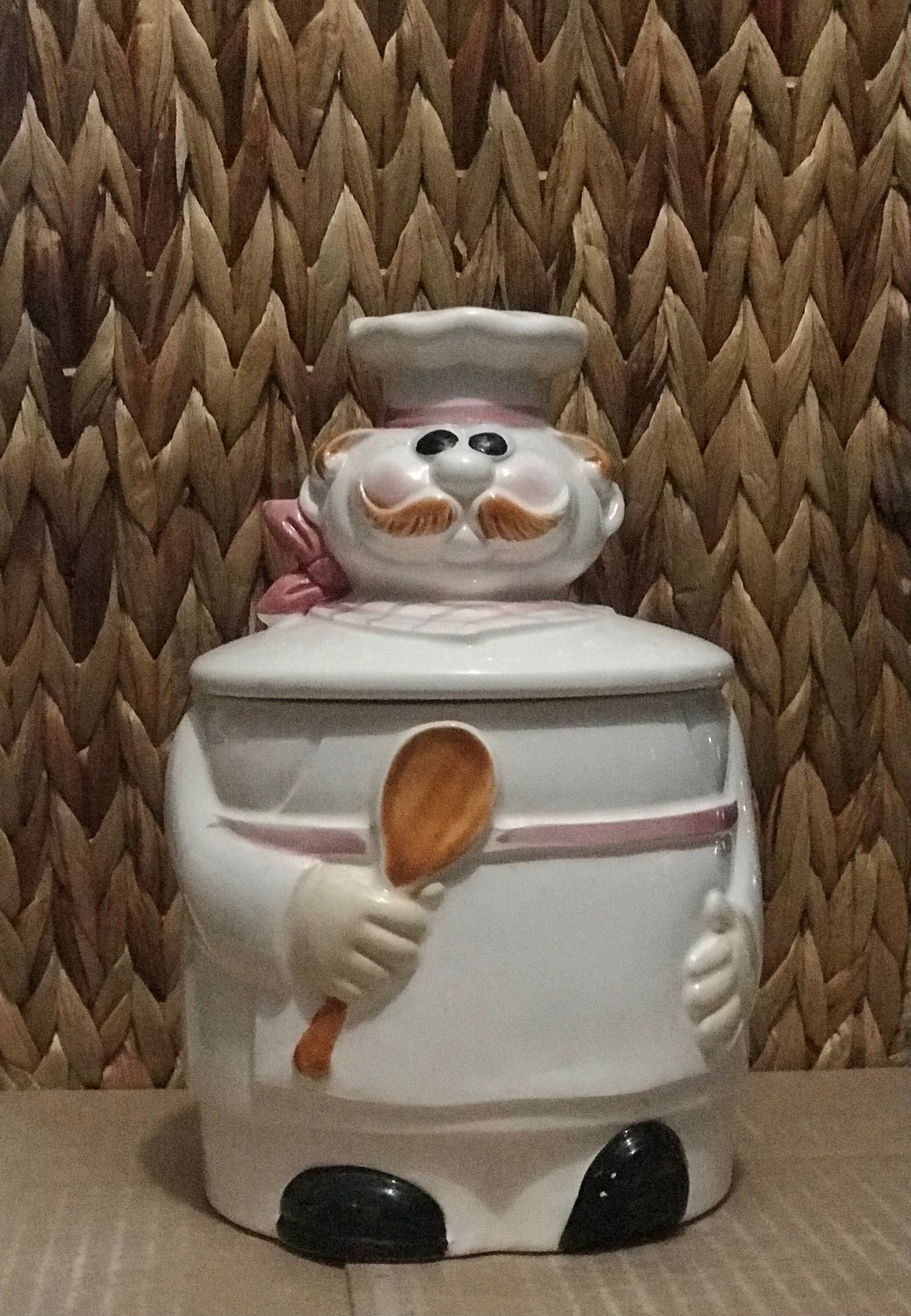 Cookie Jar Chef Cookie Jar Kitchen Cookie Jar Kitchen Etsy