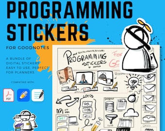 9 Pcs Coding Programming Stickers Developers Coders Programmers Geeks ...