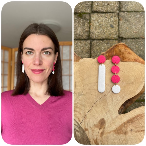 Raspberry Pink Pearl Etsy