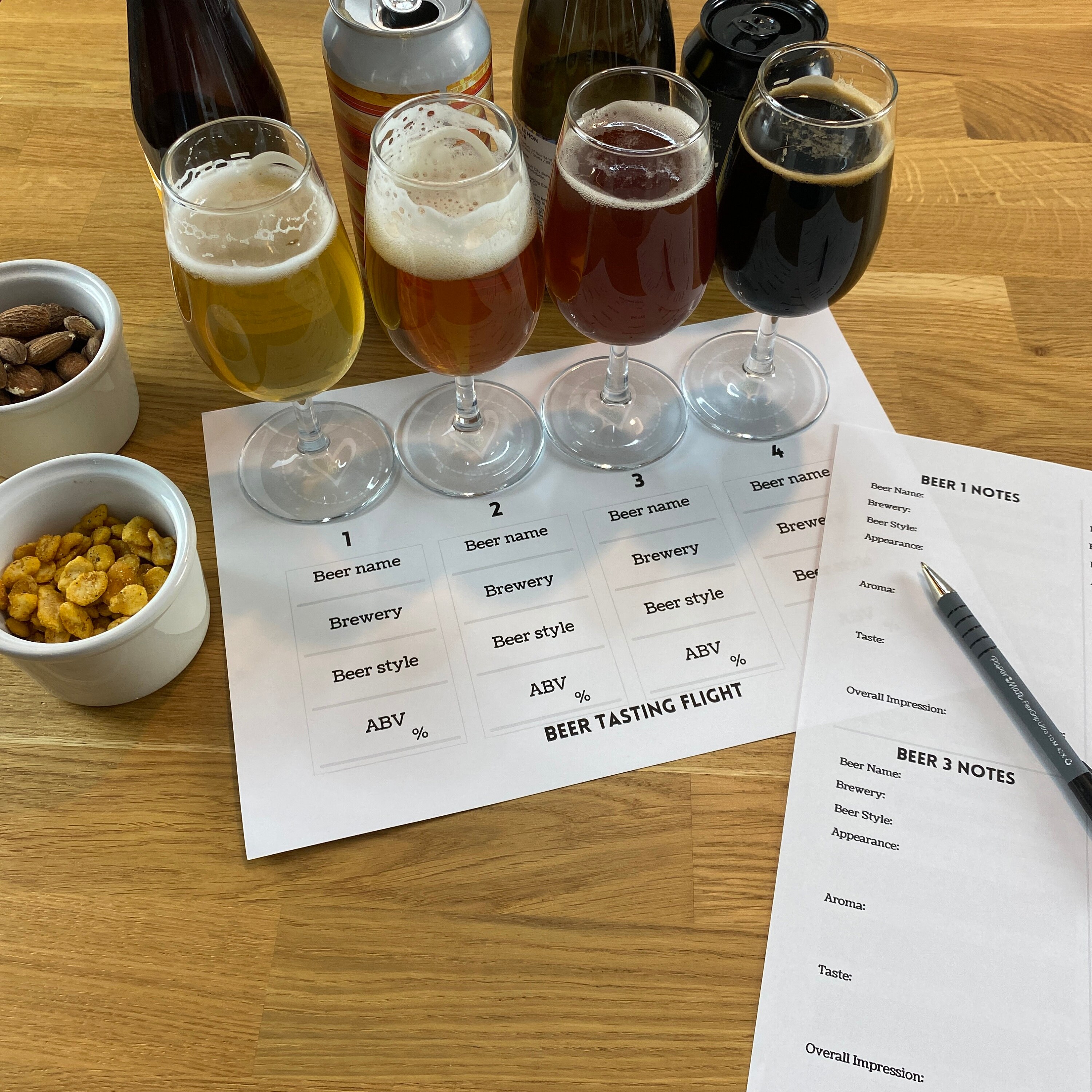 Beer Tasting Party Kit | Beer Tasting Printable | Instant Download ...