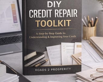 DIY Credit Repair Toolkit | Education Ebook, Dispute Letters (Digital Download PDF)