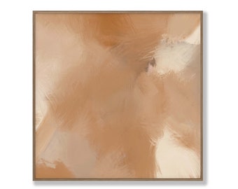 Abstract Painting: Fleeting Glow, Large Printable Wall Art (Digital Download)