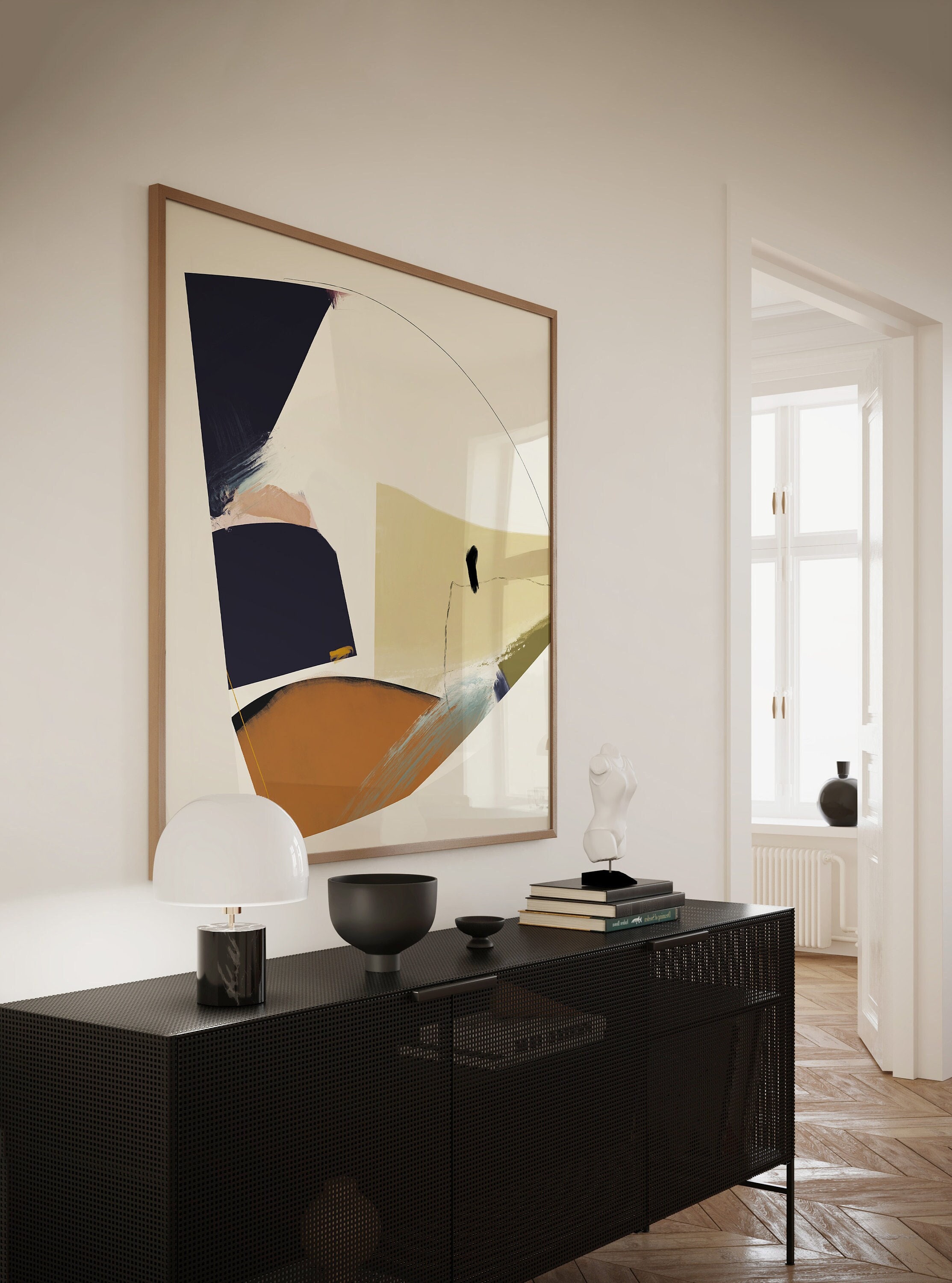 Large Wall Art, Large Abstract Painting, Abstract Wall Art, Large Art, Instant Download Art ...