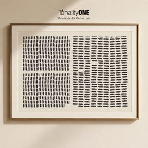 Minimalist Line Art Print: Wabi Sabi Scandinavian Wall Decor (Digital Download)