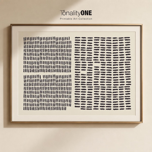 Minimalist Line Art Print: Wabi Sabi Scandinavian Wall Decor (Digital Download)