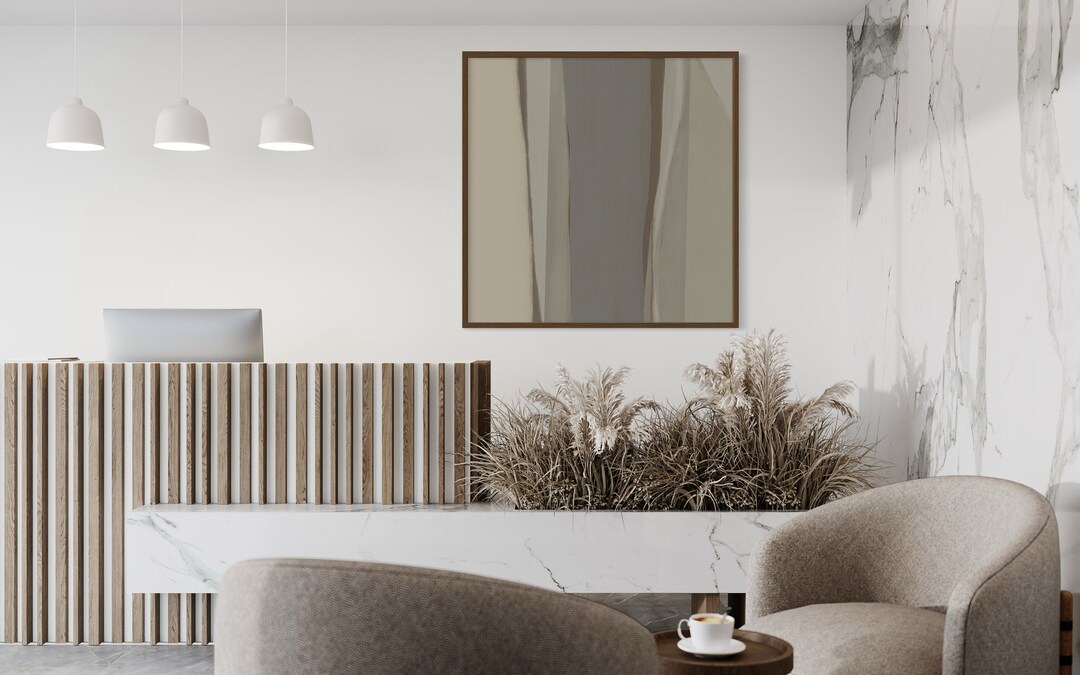 Modern Minimalist Digital Abstract Wall Decor Print Download - Etsy