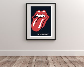 METAL TIN SIGN ROLLING STONES Concert Poster #4 Retro Vintage Decor Home Wall METAL TIN SIGN ROLLING STONES Concert Poster #4 Retro Vintage Decor Home Wall