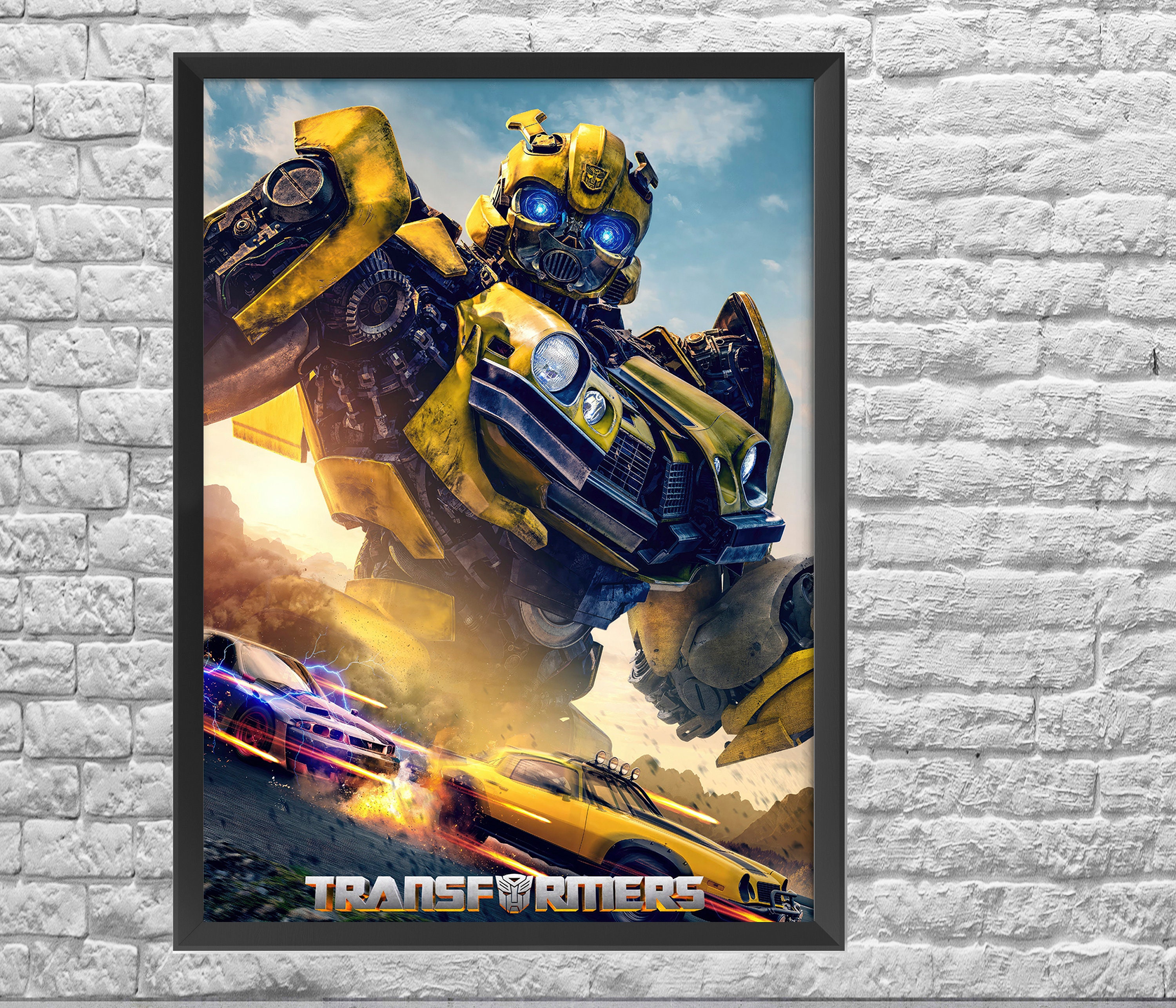 Transformers Bumblebee Wall Art Poster Print All Sizes Etsy