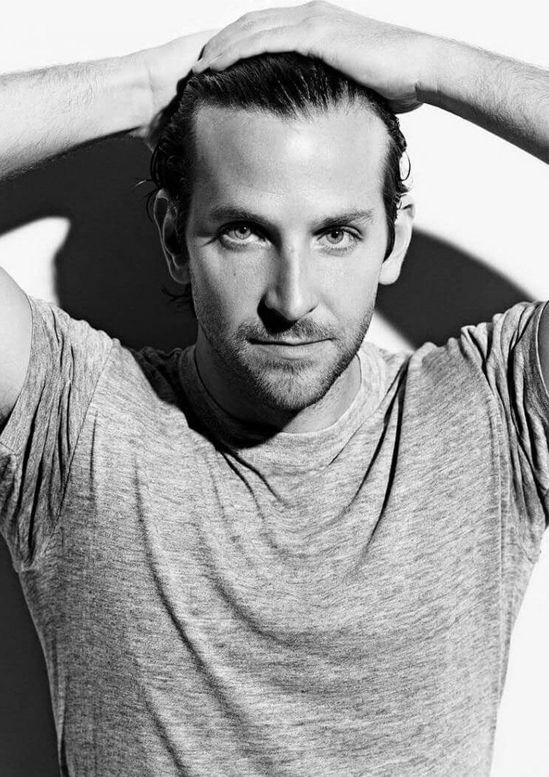 Bradley Cooper Black and White Wall Art Poster Print All Etsy