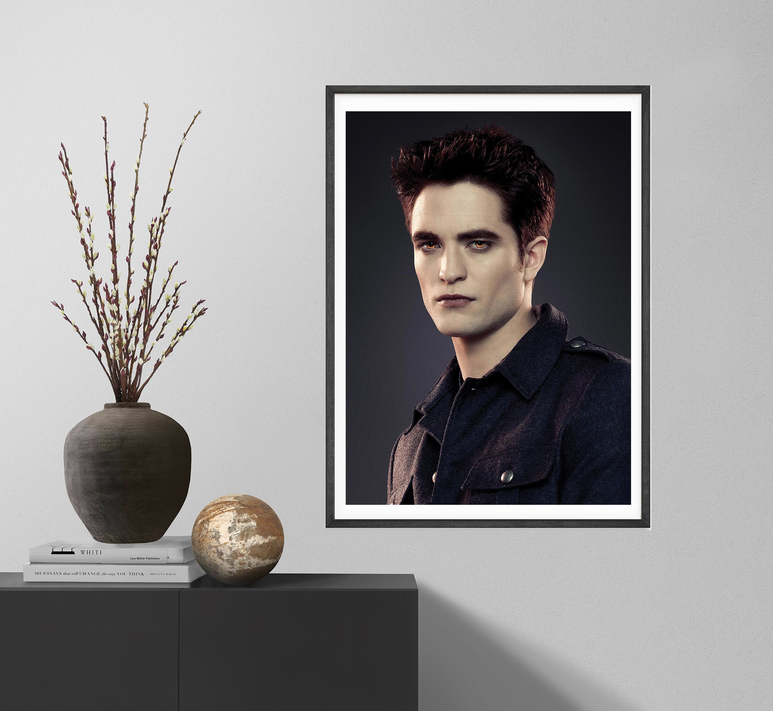 Discover Robert Pattinson Edward Cullen Twilight Wall Art Poster