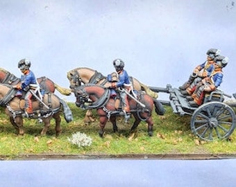 British Support Units 3D Printed Model Figures - Napoleonic Era