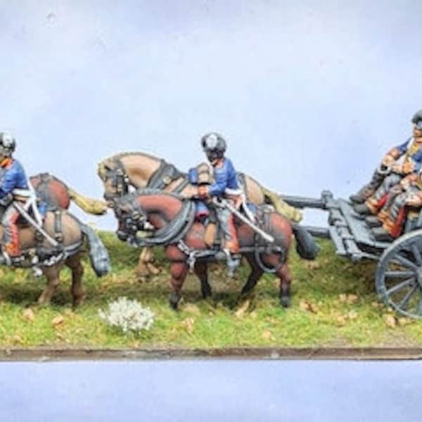 British Support Units 3D Printed Model Figures - Napoleonic Era