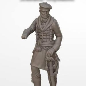 Brunswick Infantry 3D Printed Model Figures - Napoleonic Era