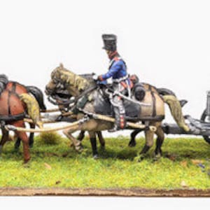 Prussian Support Units 3D Printed Model Figures - Napoleonic Era