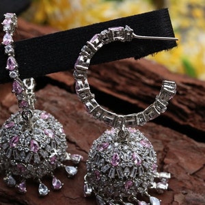 Jhumka/Jhumki Creolen, Bali Ohrringe, Pakistanische Bali Ohrringe, Indische Bali Ohrringe, Bollywood Ohrringe