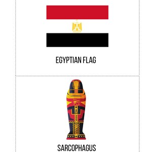 Ancient Egyptian Scavenger Hunt, Birthday Party, Printable Game ...