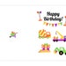 Printable Birthday Card, Construction Birthday Card, Digital Download ...